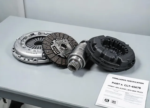 Continental responsible parts documentation with clutch and driveline components
